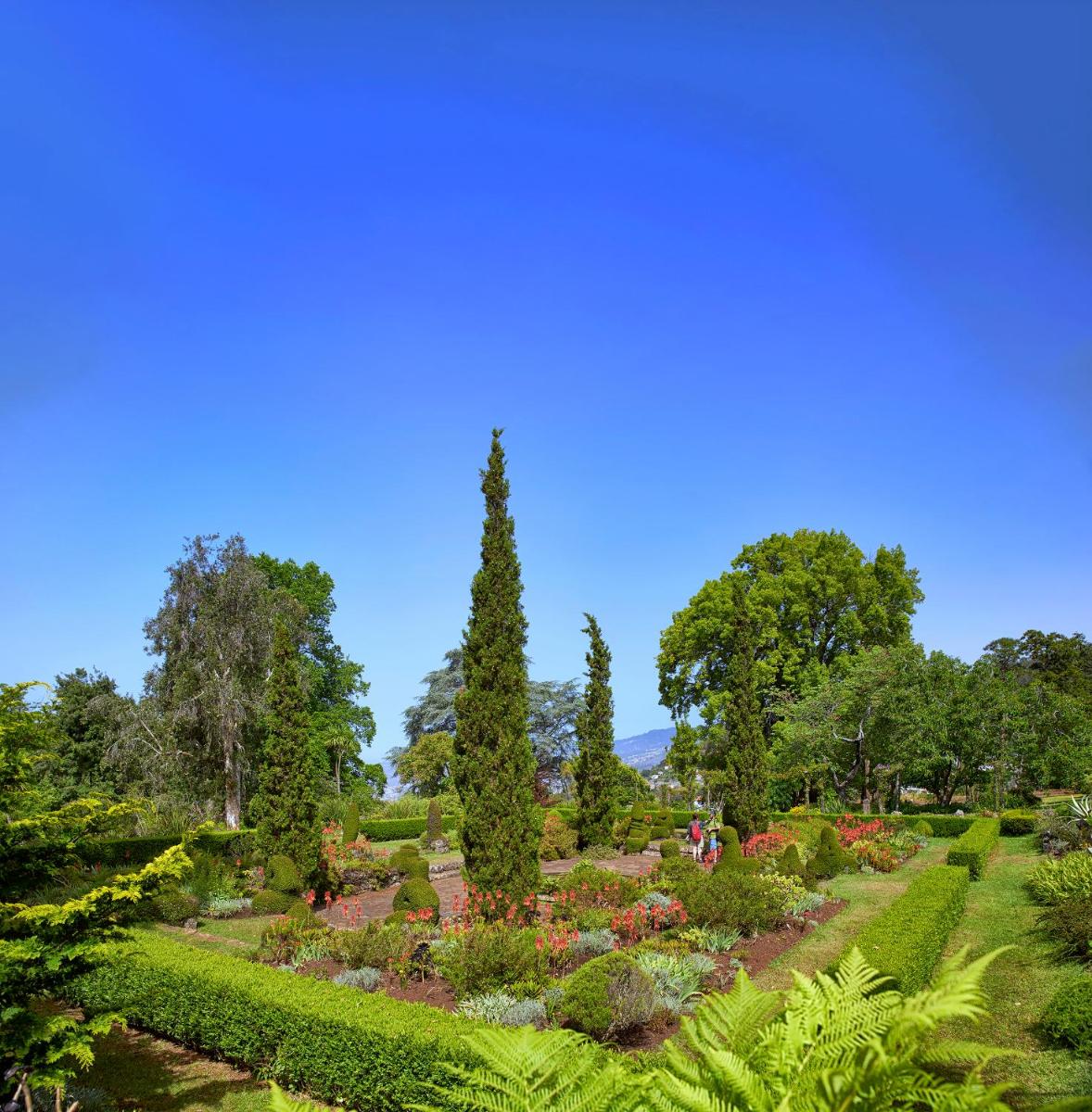 Um jardim no exterior de Casa Velha do Palheiro Relais & Chateaux