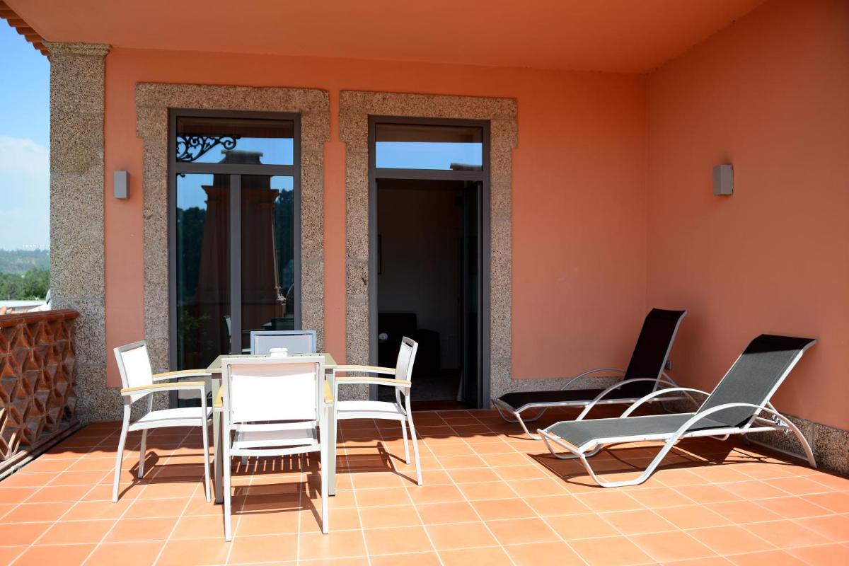 Uma varanda ou terraço em Hotel Quinta da Cruz & SPA