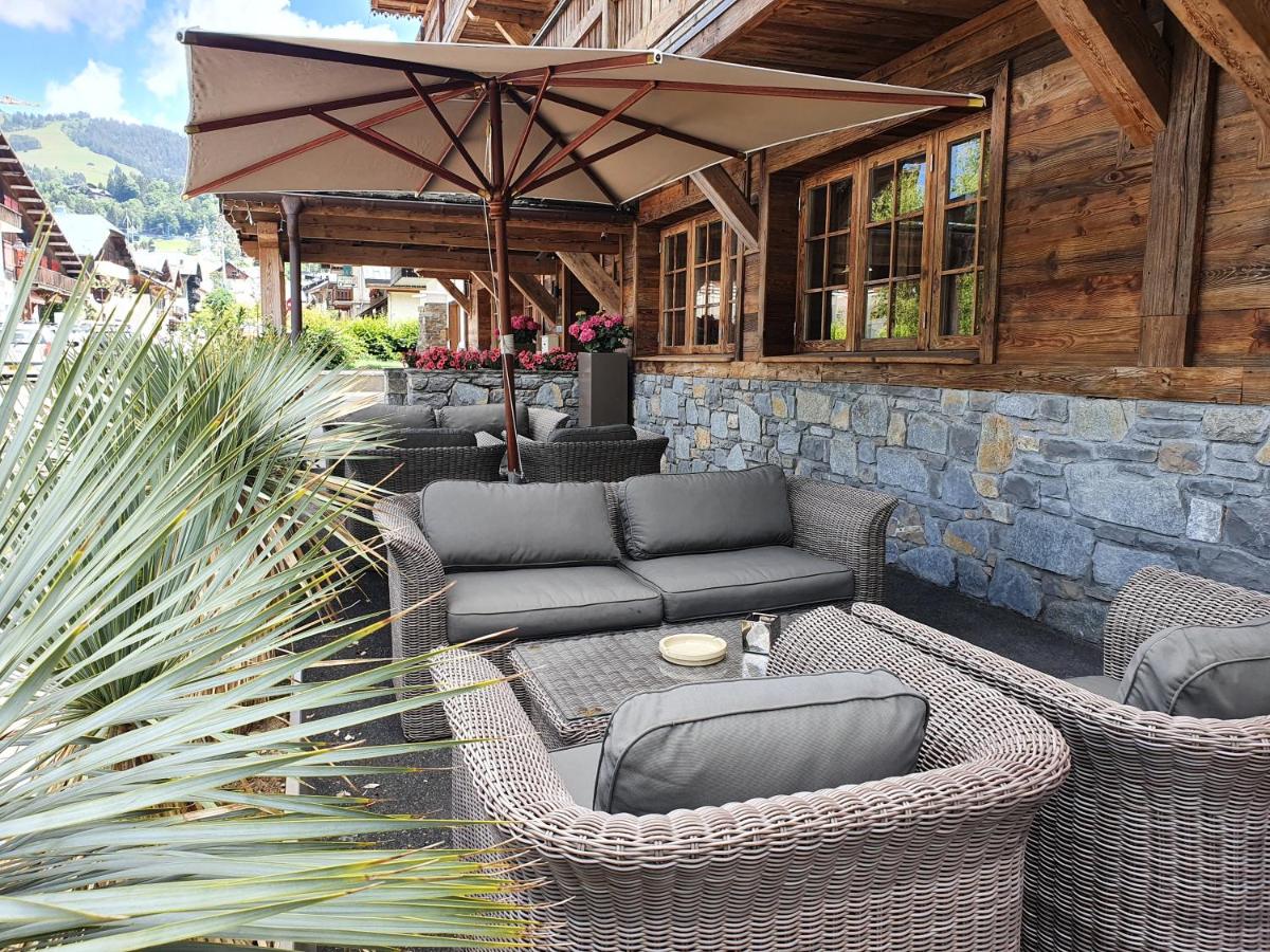 Coin salon dans l'établissement Le Chalet Blanc