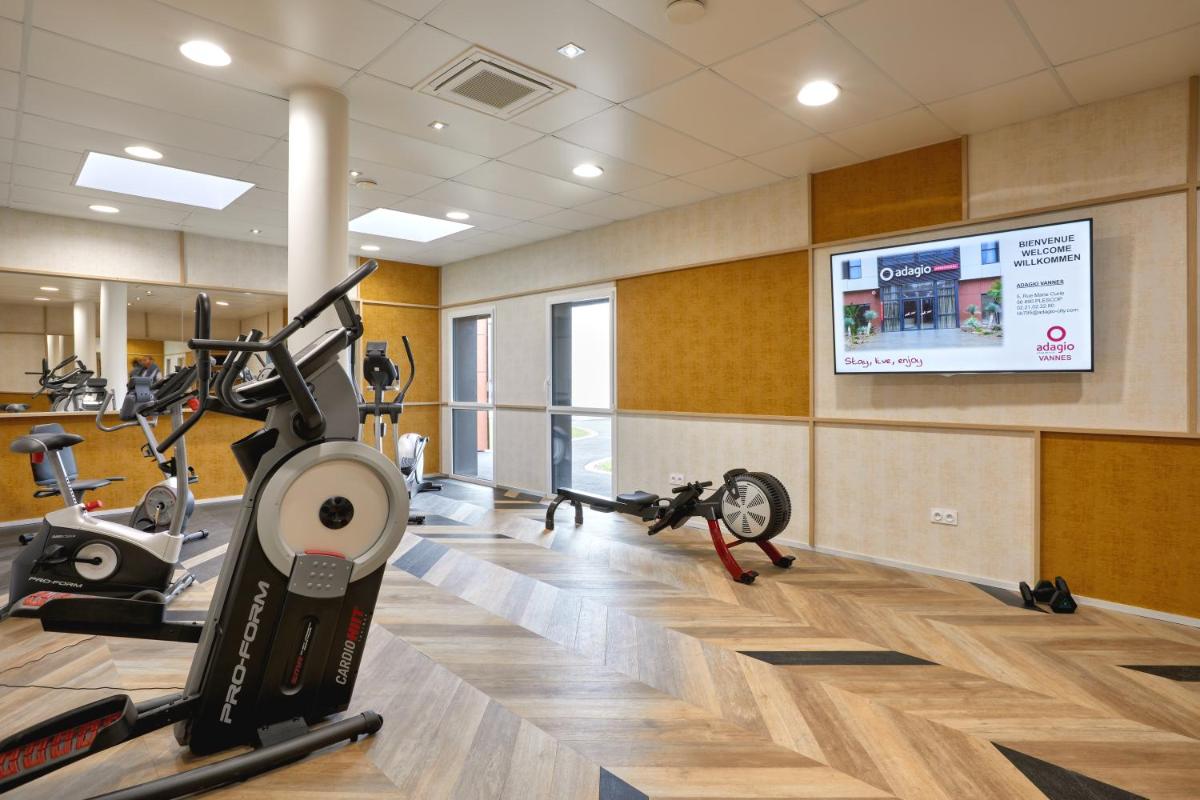 Salle ou équipements de sports de l'établissement Aparthotel & Spa Adagio Vannes