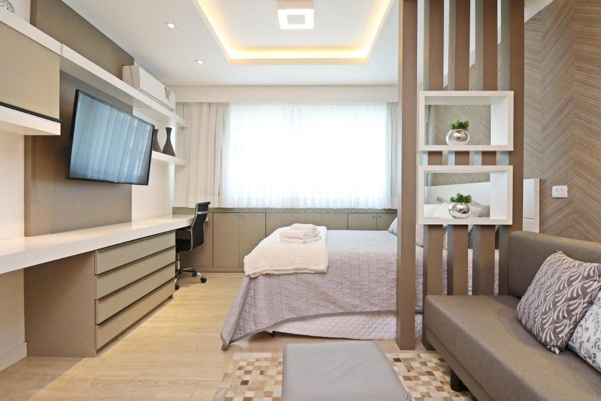 Luxuoso Apto Batel Em Frente Ao Shopping Curitiba - Piscina, Sauna e Academia - Housity