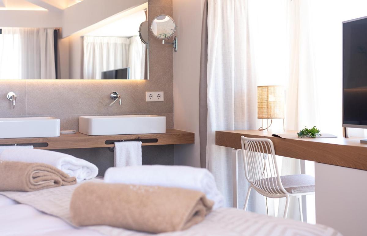 Cama o camas de una habitación en Ynaira hotel & Spa