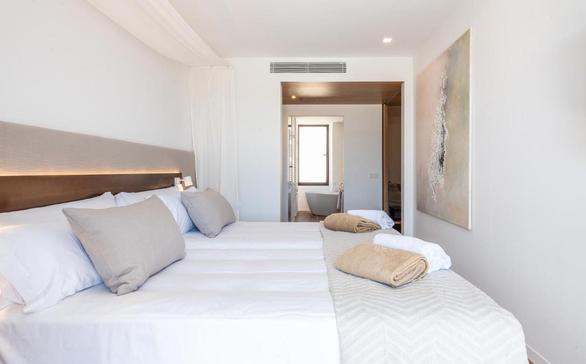 Cama o camas de una habitación en Ynaira hotel & Spa
