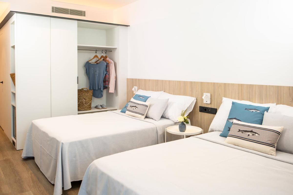Cama o camas de una habitación en RVHotels Ametlla Mar