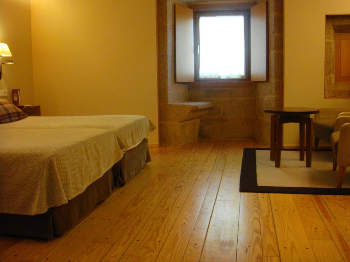 Cama o camas de una habitación en Parador de Santo Estevo
