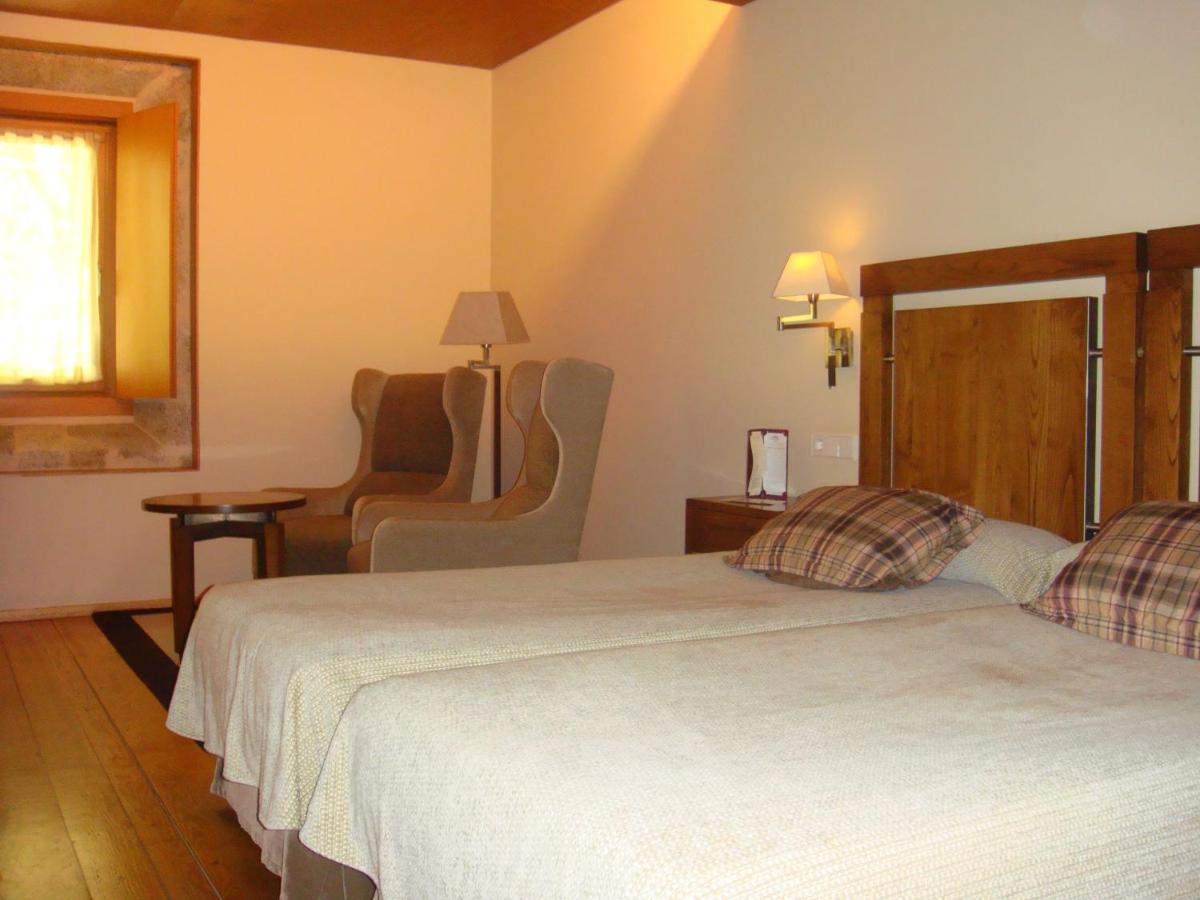 Cama o camas de una habitación en Parador de Santo Estevo