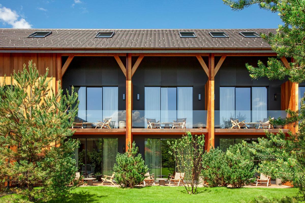 Jardin de l'établissement Jiva Hill Resort - Genève