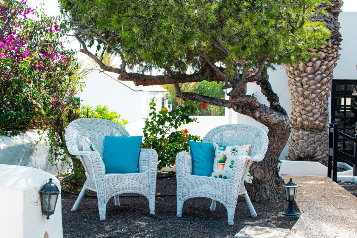 Jardín al aire libre en Casas Heddy, Well-being Resort