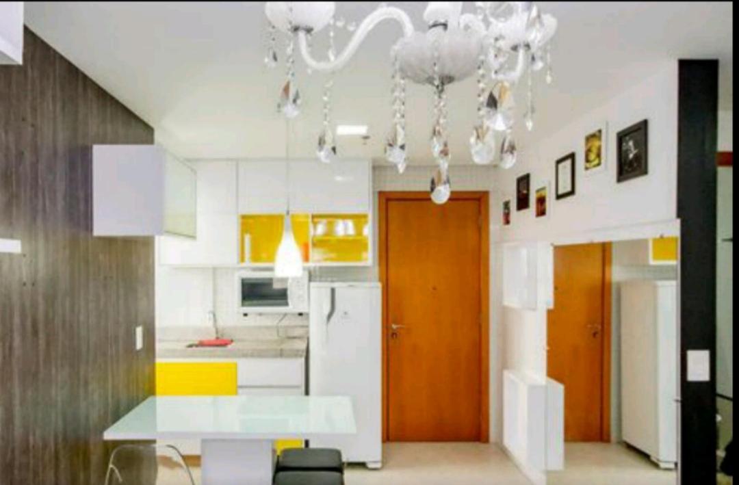 Flat Brookfield Towers Completo com ar, tv e Wifi. - Housity