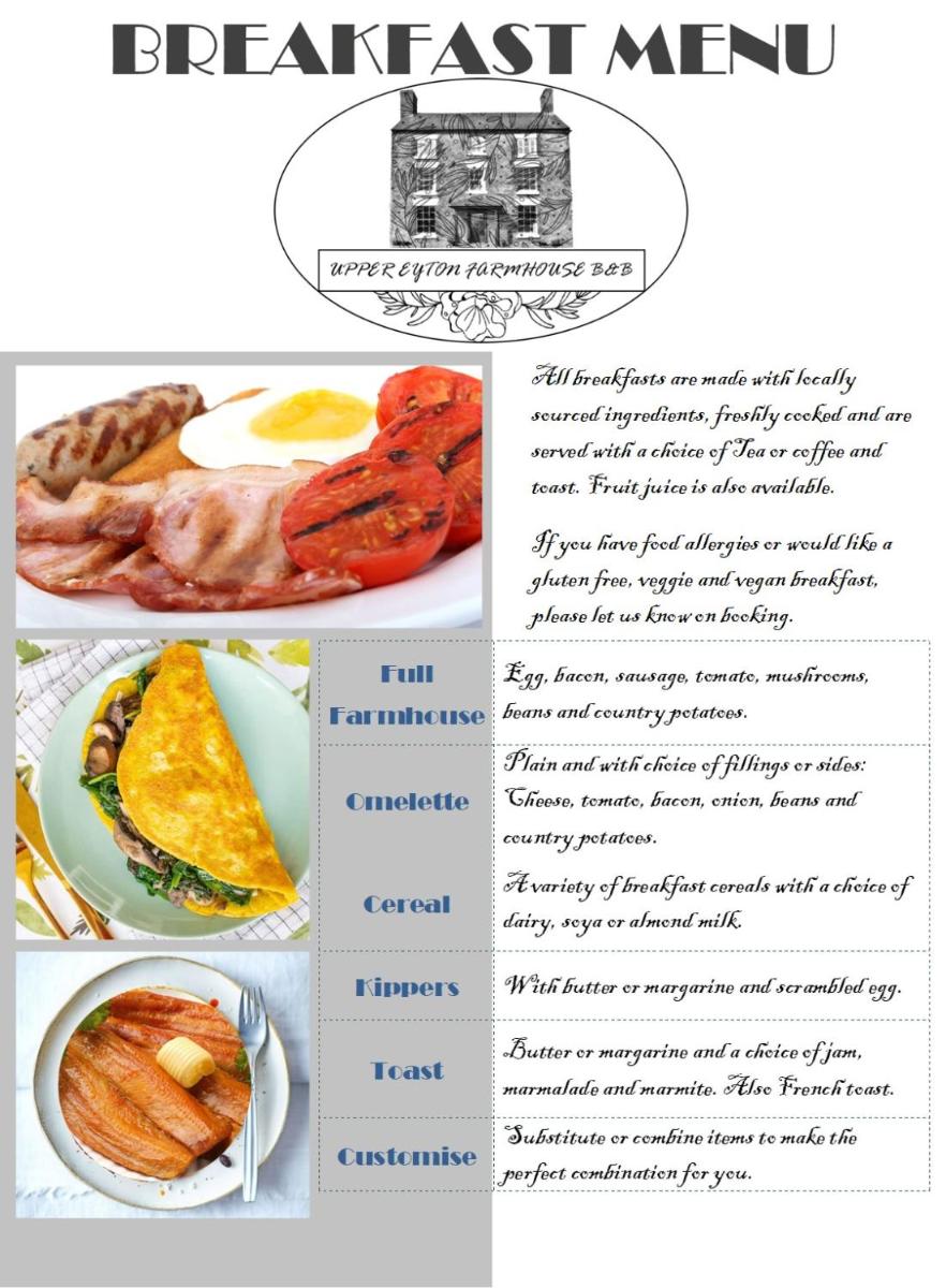 Upper Eyton Farmhouse B&B - Housity