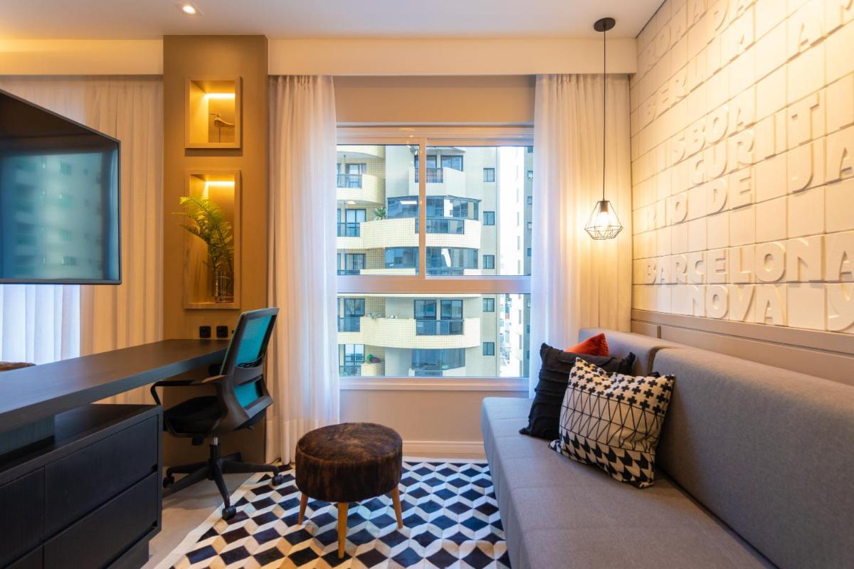 Luxuoso Apto Em Frente Ao Shopping Curitiba - Piscina, Academia e Sauna - Housity