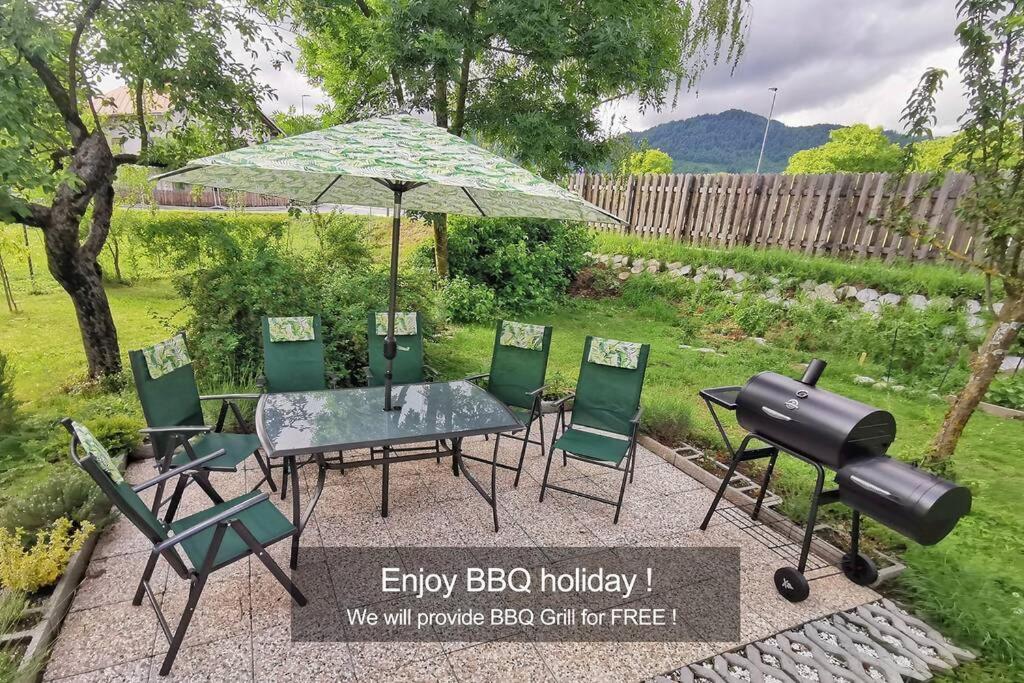 Deerwood-Sky Attic with Bled Castle View-NO KITCHEN - Housity