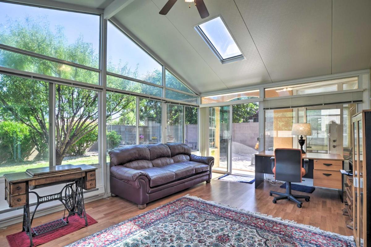 Nice Family Home with Sunroom, 12 Mi to Old Town - Housity