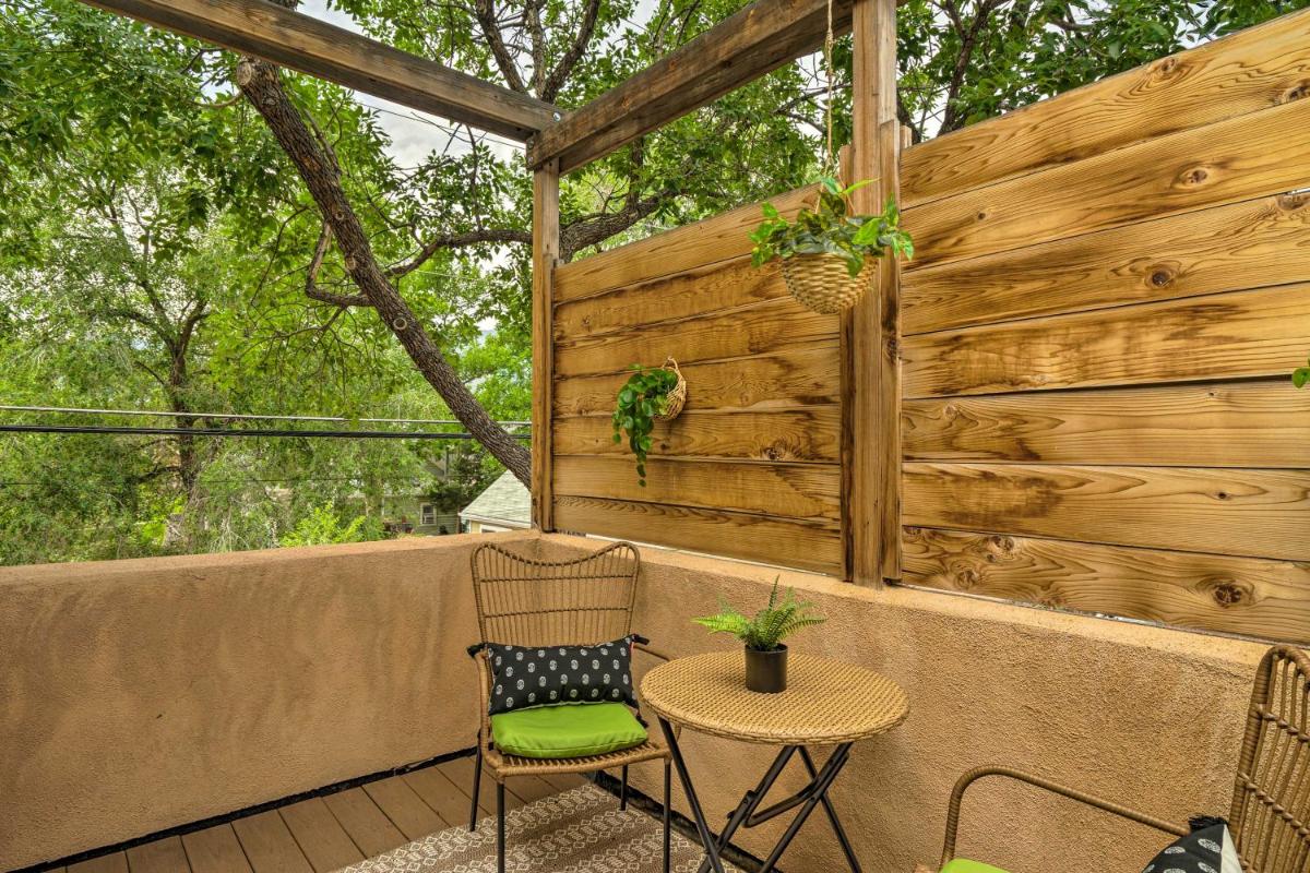 Mod CO Springs Home with Patio and Walkable Location! - Housity