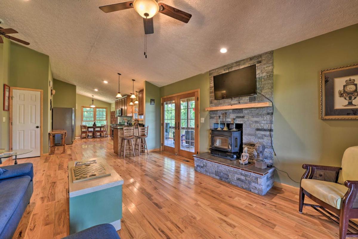 Charming Galax Retreat with Wraparound Deck! - Housity