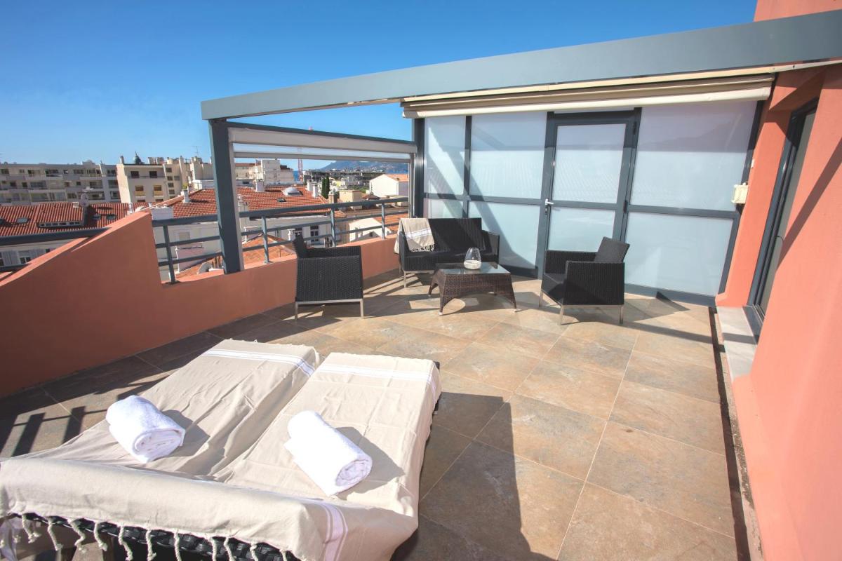 Balcon ou terrasse dans l'établissement Eden Hotel & Spa