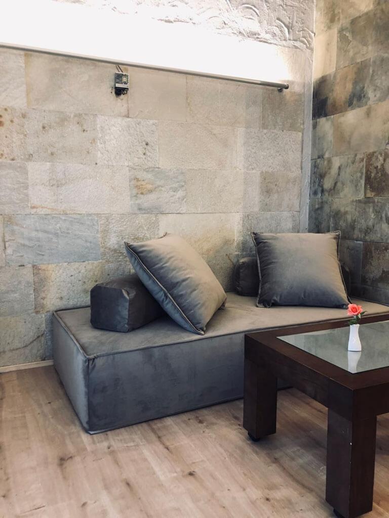 Zona de estar de Hotel Boutique Mas Passamaner