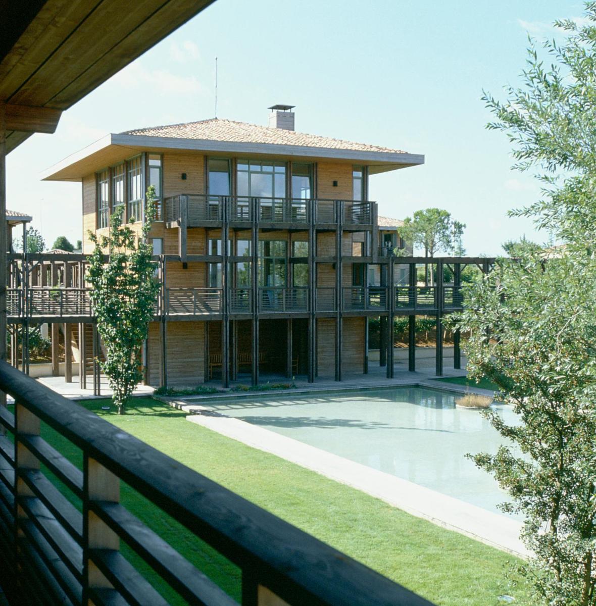Balcon ou terrasse dans l'établissement Résidence Les Vignes