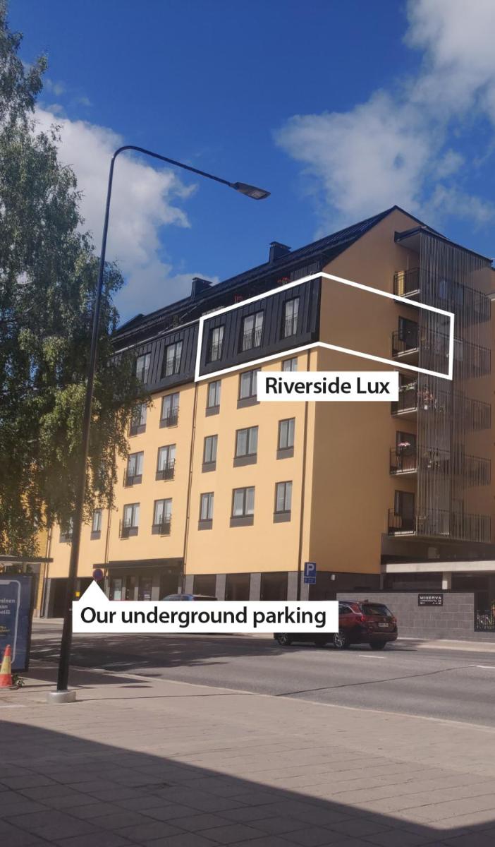Riverside Lux with 2 bedrooms, Car Park garage and Sauna - Housity
