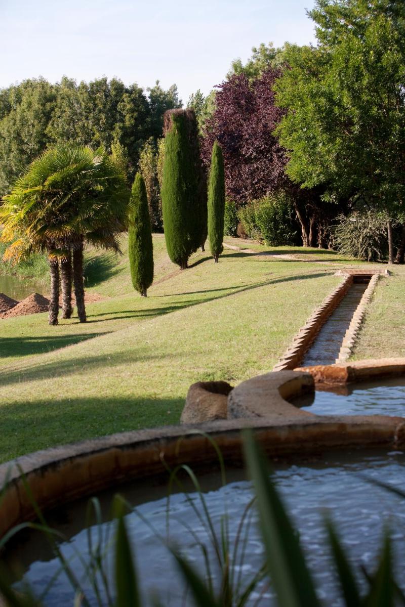 Jardin de l'établissement Résidence Les Vignes