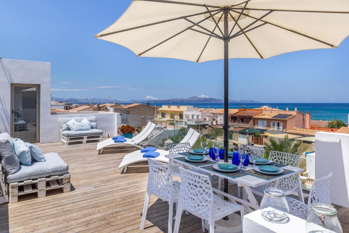 Sunny Townhouse With Terrace in Son Serra - Housity