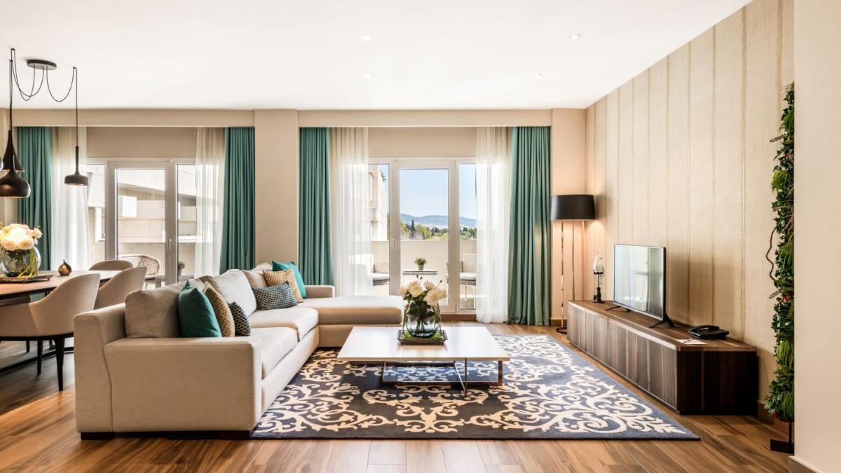 Zona de estar de Alanda Marbella Hotel & Wellness