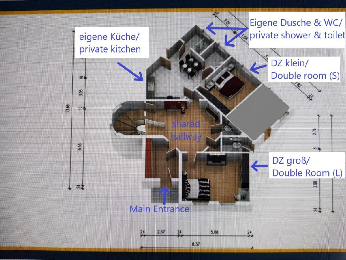 VILLA HanseART Lübeck - Privatzimmer in zentraler Lage - Housity
