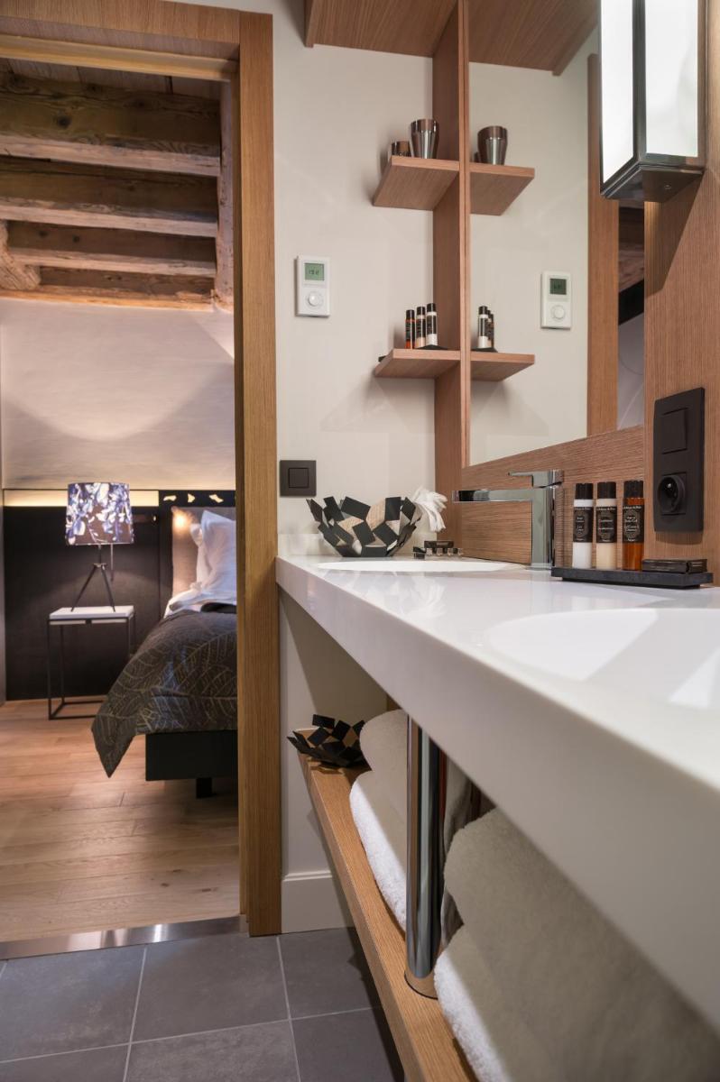 Cuisine ou kitchenette dans l'établissement Les Loges Annecy Vieille Ville
