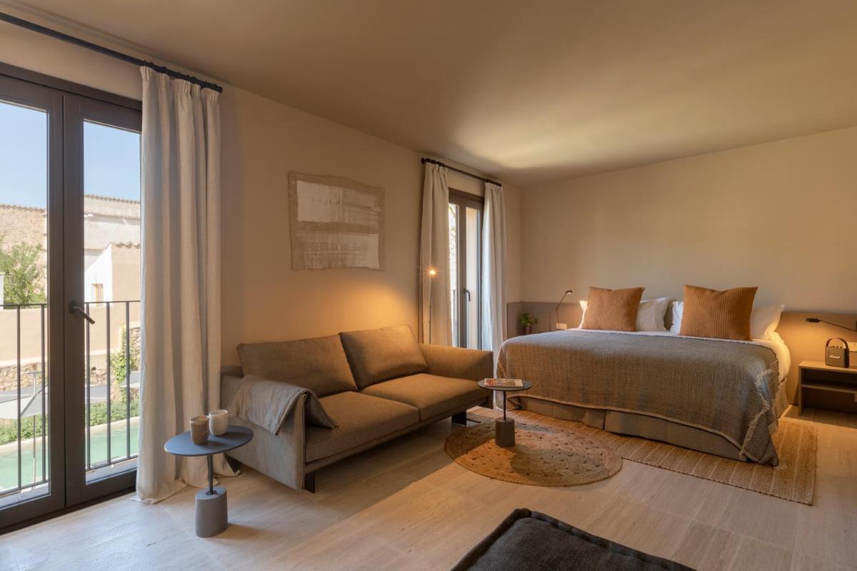 Zona de estar de Can Aulí Luxury Retreat - Adults Only