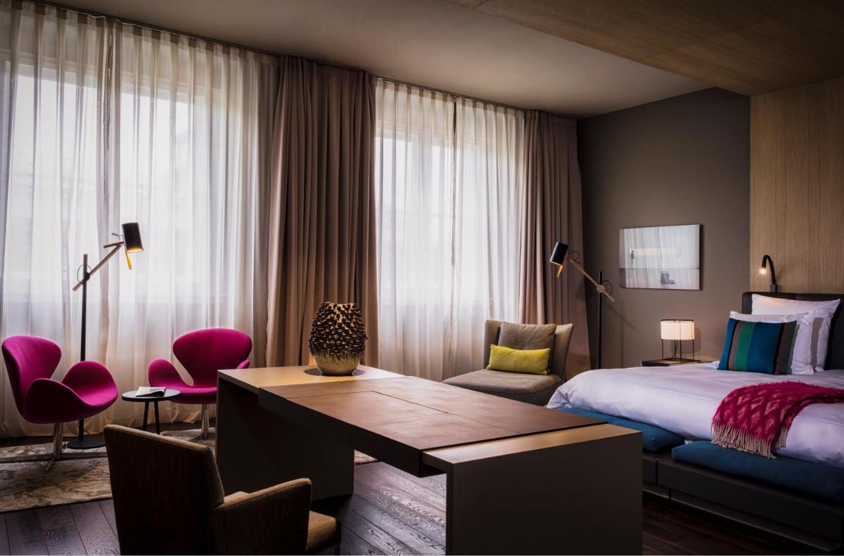 Ein Bett oder Betten in einem Zimmer der Unterkunft Das Stue