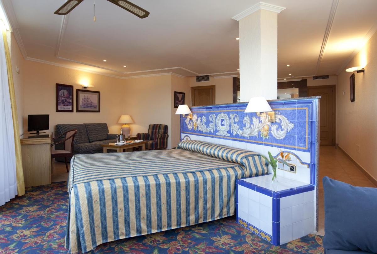 Cama o camas de una habitación en Playalinda