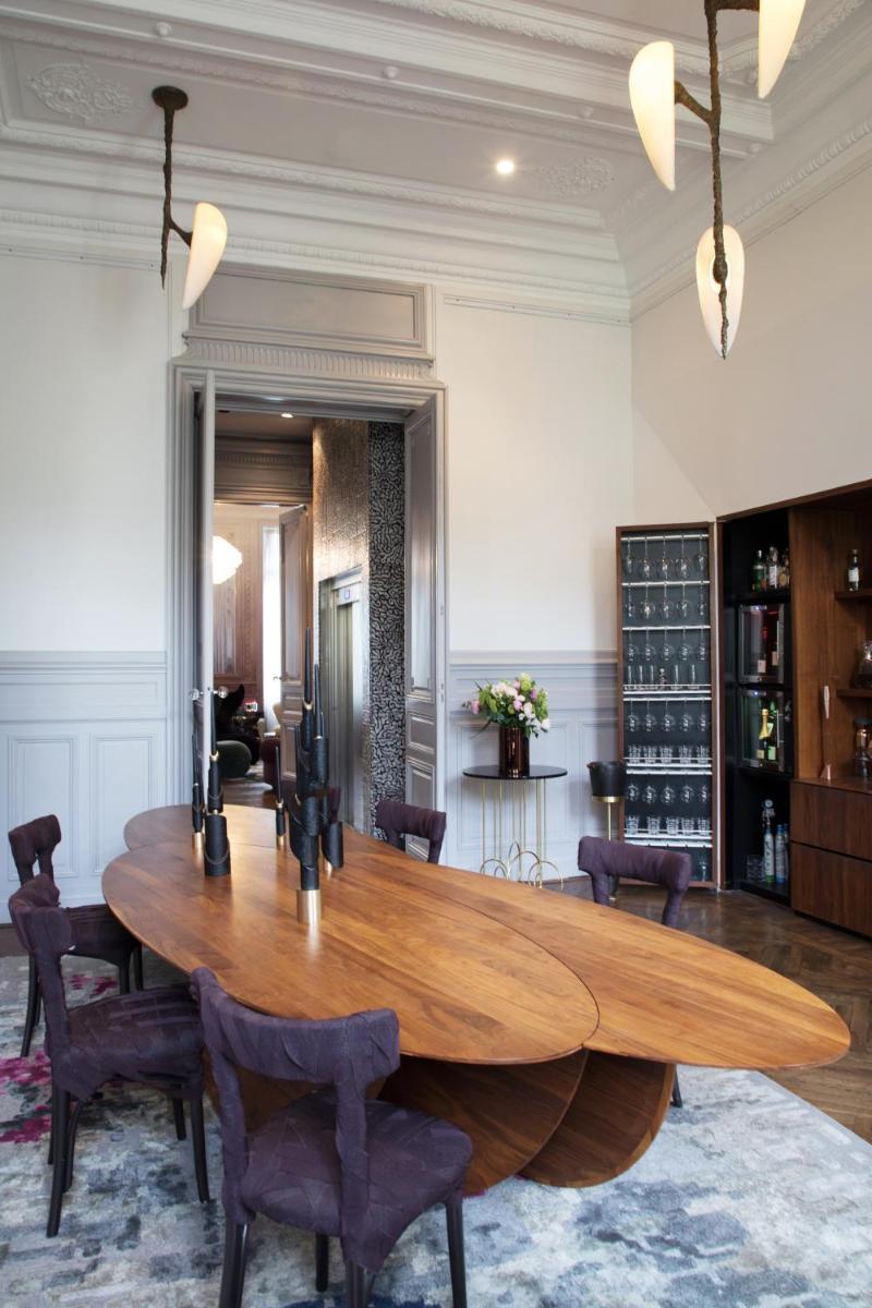 Boissons dans l'établissement Yndo Hôtel