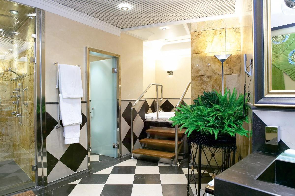 Zona de estar de Hotel Carlton