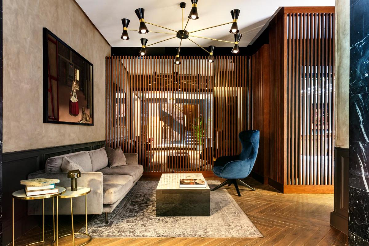 Zona de estar de Radisson Blu Hotel, Madrid Prado