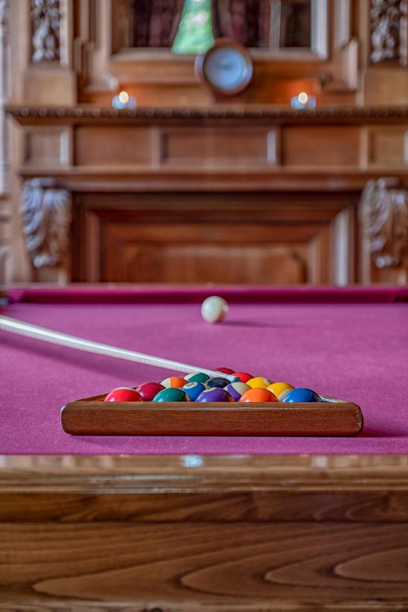 Billard dans l'établissement Château de Tressé