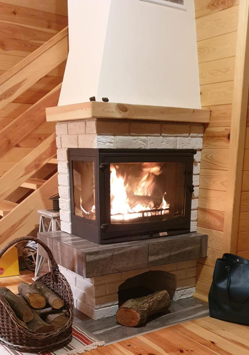 Szary Domek 1 jacuzzi komienk sauna klimatyzacja jezioro - Housity