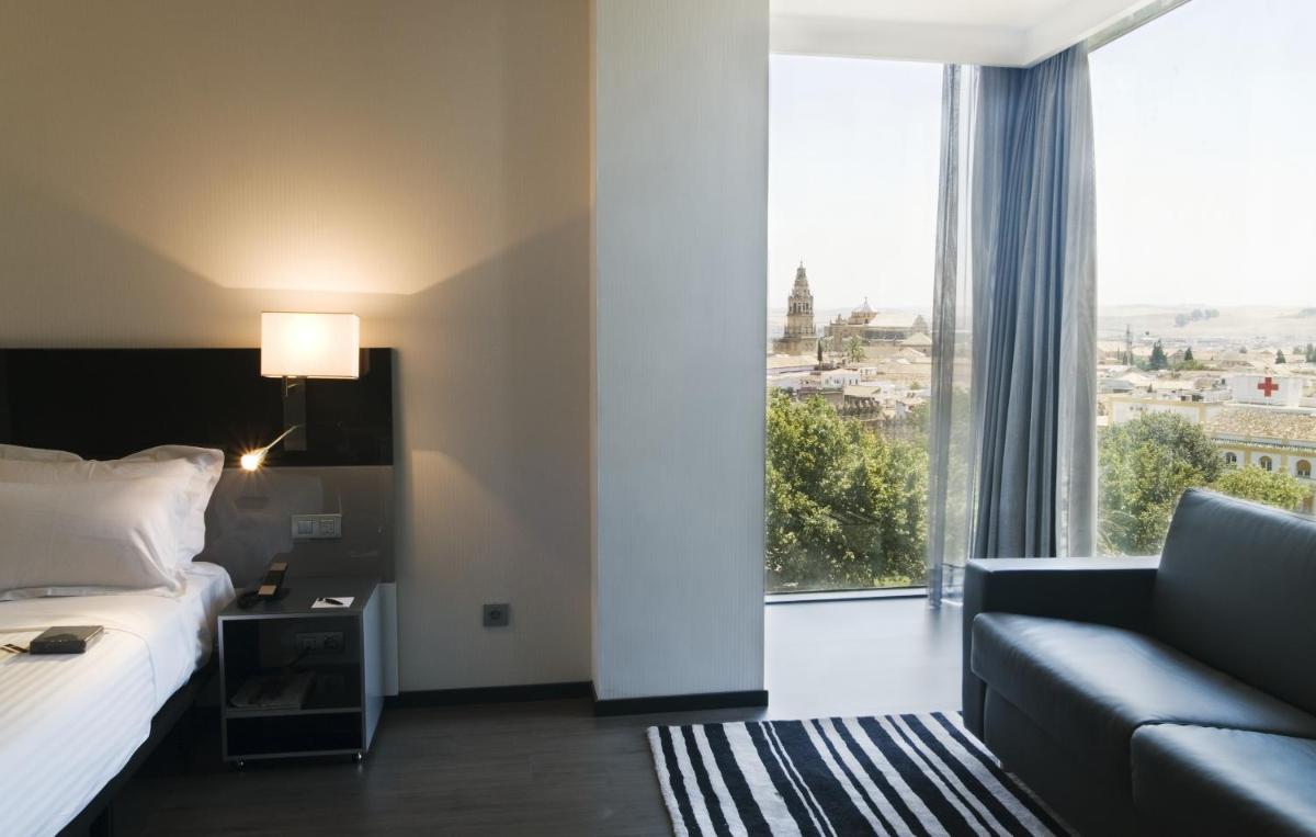 Cama o camas de una habitación en Eurostars Palace