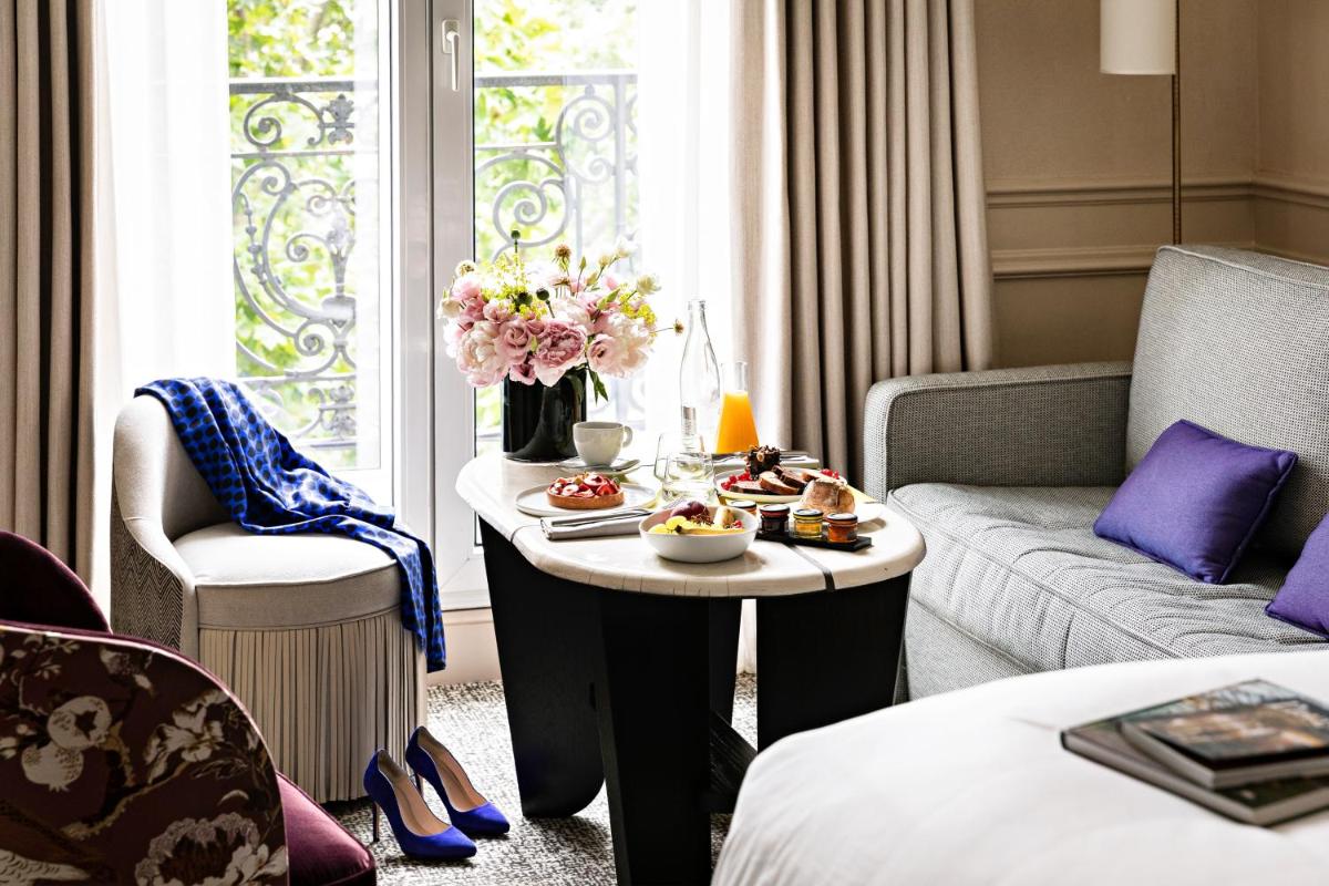Coin salon dans l'établissement Sofitel Le Scribe Paris Opera