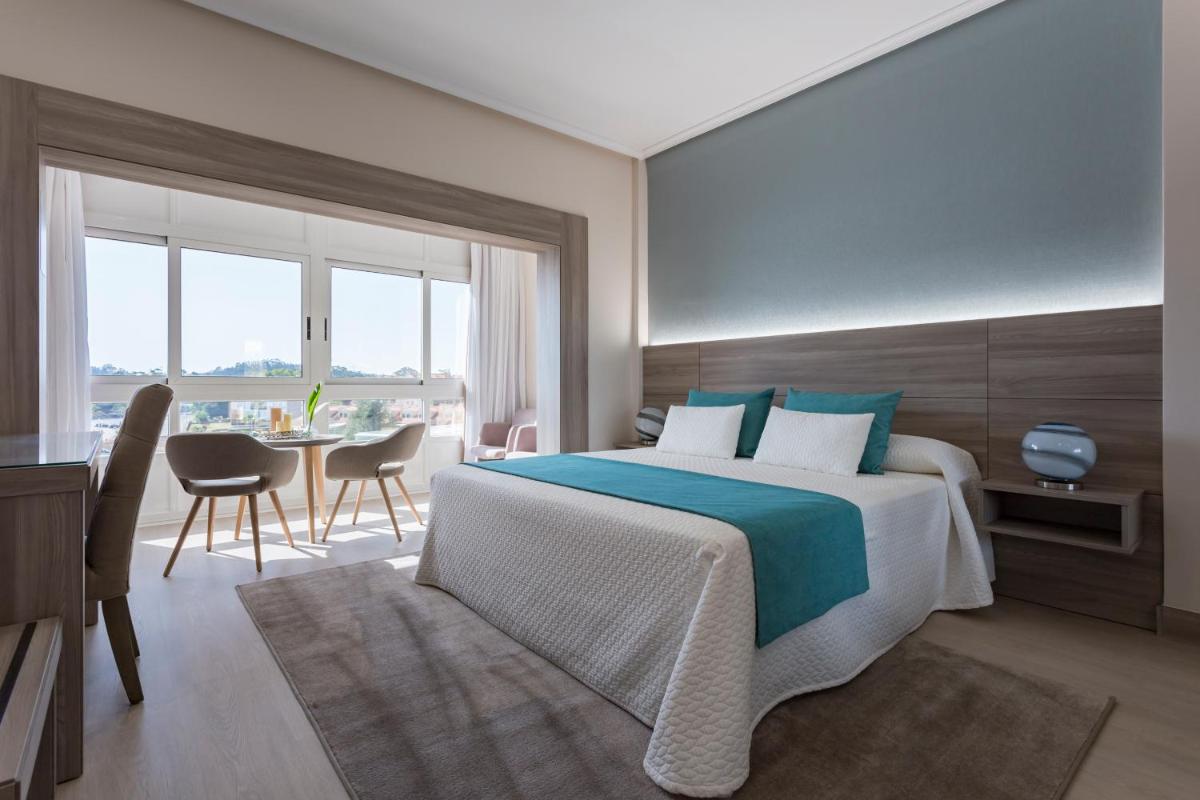 Cama o camas de una habitación en Eurostars Louxo Talaso