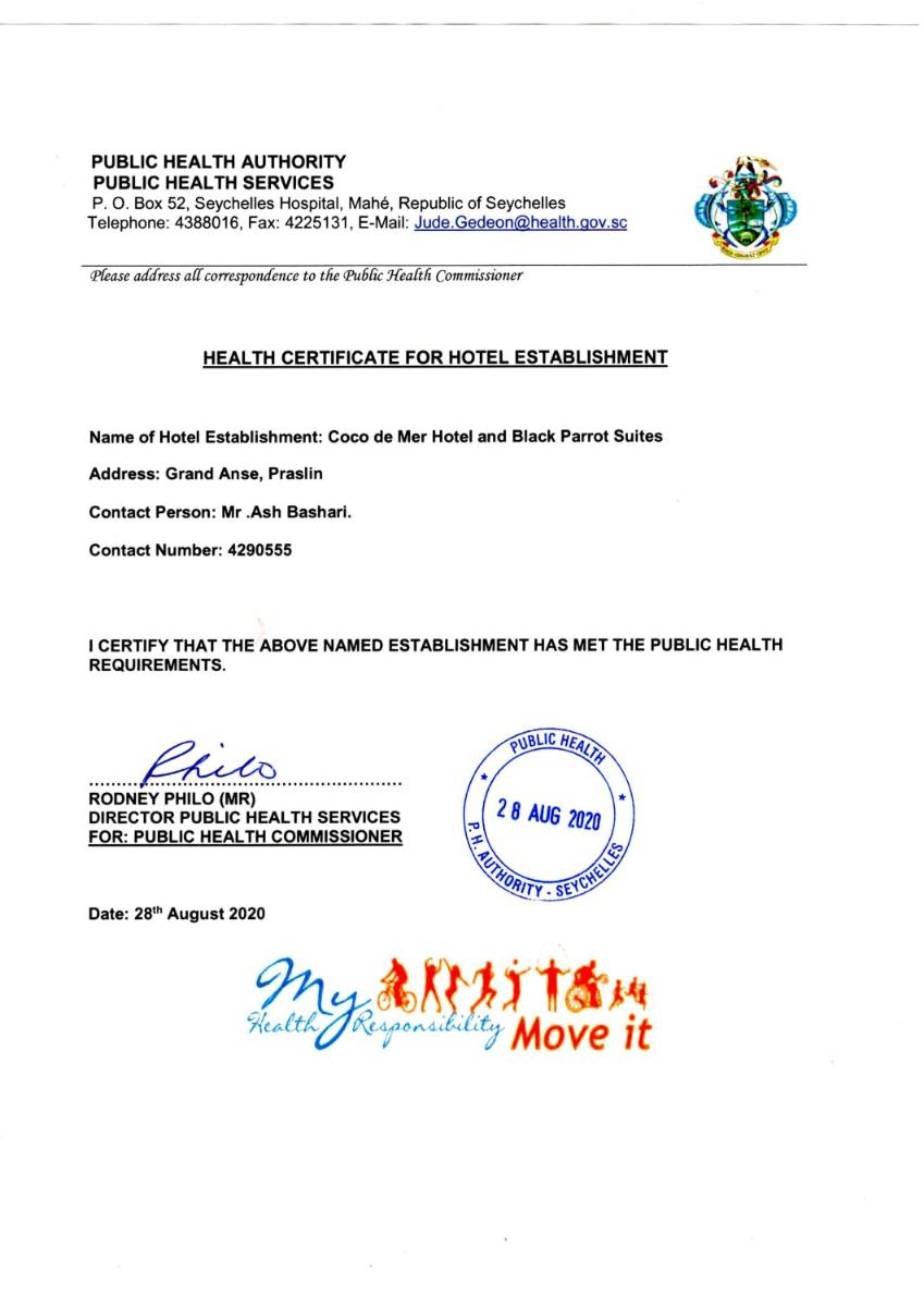 Suitetrails - Coco de Mer Hotel and Black Parrot Suites