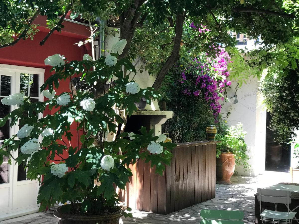 Jardin de l'établissement Hôtel Saint Louis