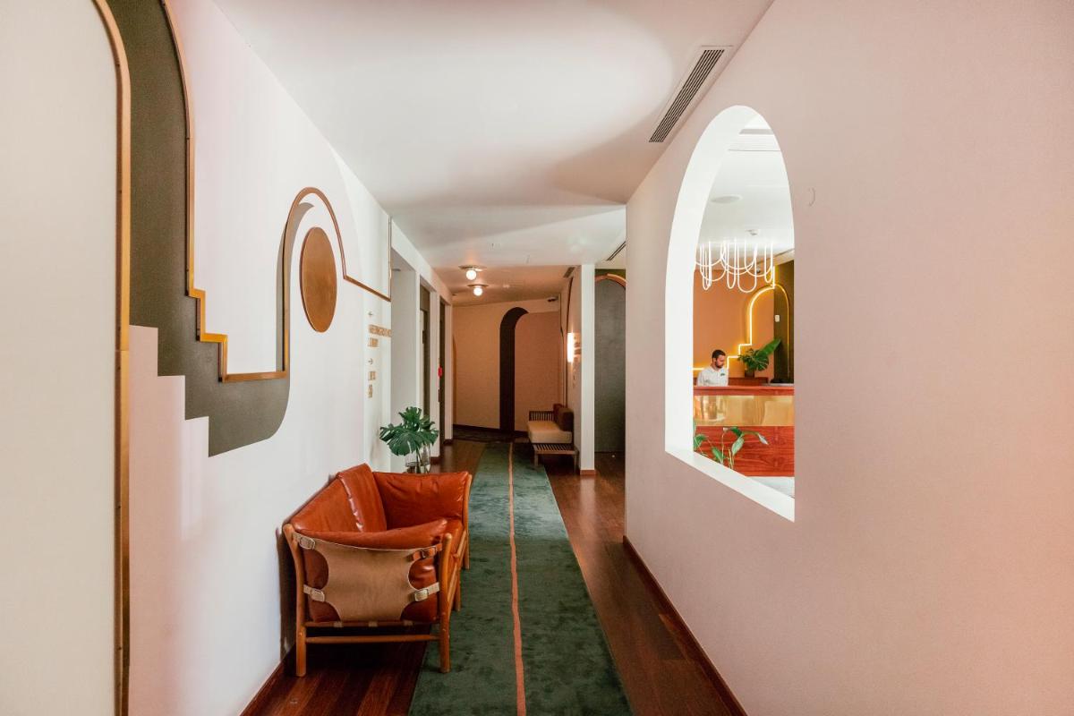 Uma área de estar em The Vintage Hotel & Spa Lisbon