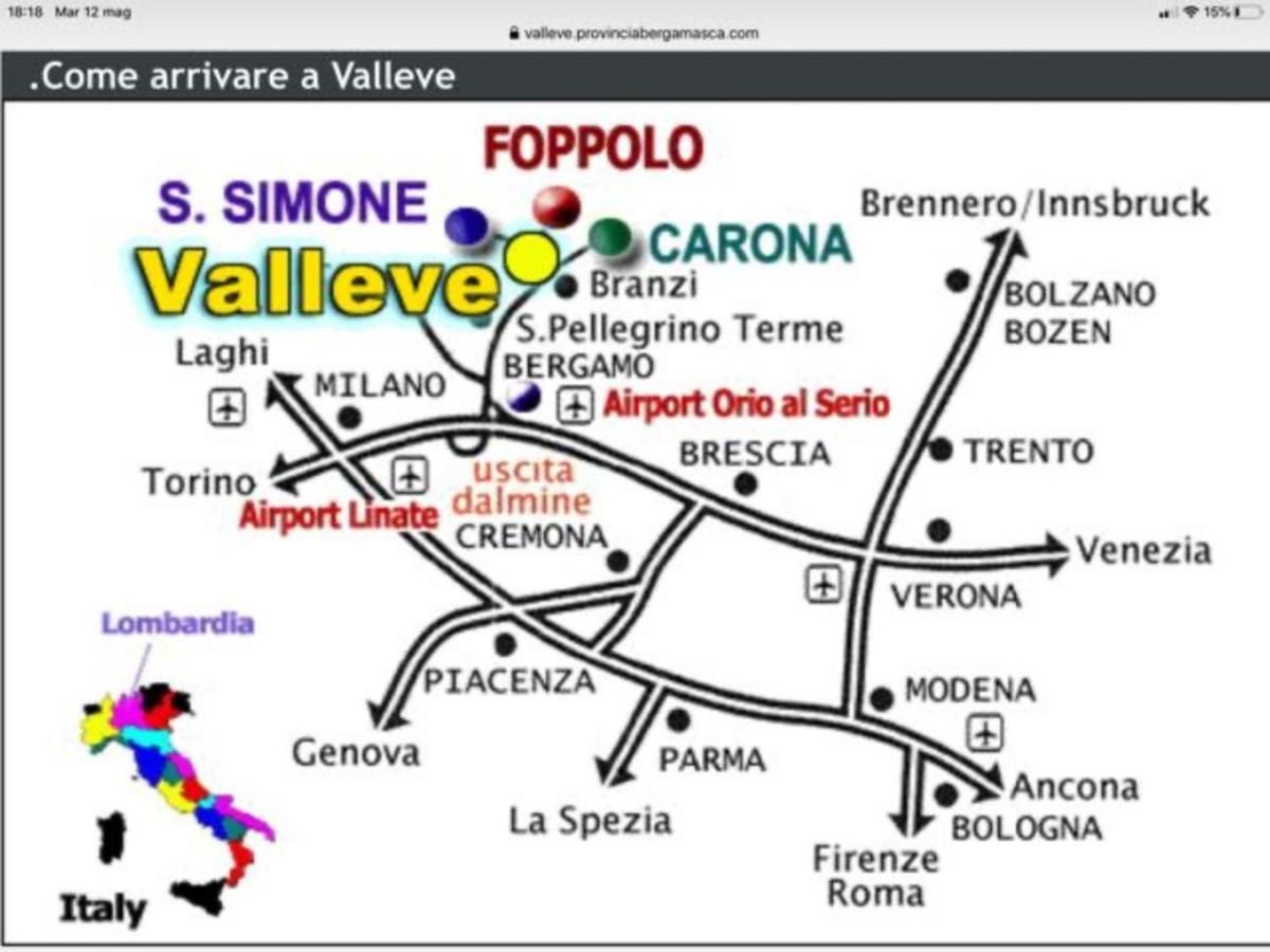 Cambrembo a 3km da foppolo casa x6persone con Camino e Wifi - Housity