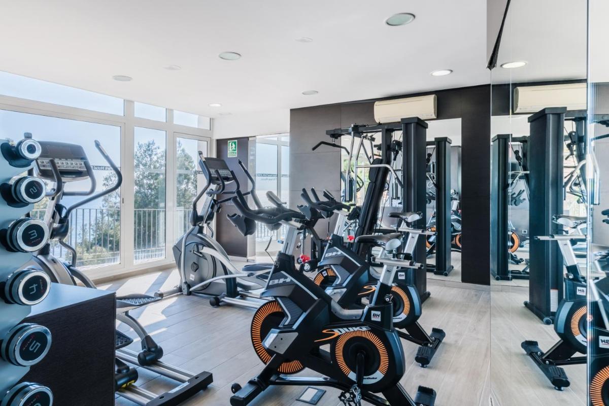 Gimnasio o instalaciones de fitness de Park Hotel San Jorge & Spa by Escampa Hotels