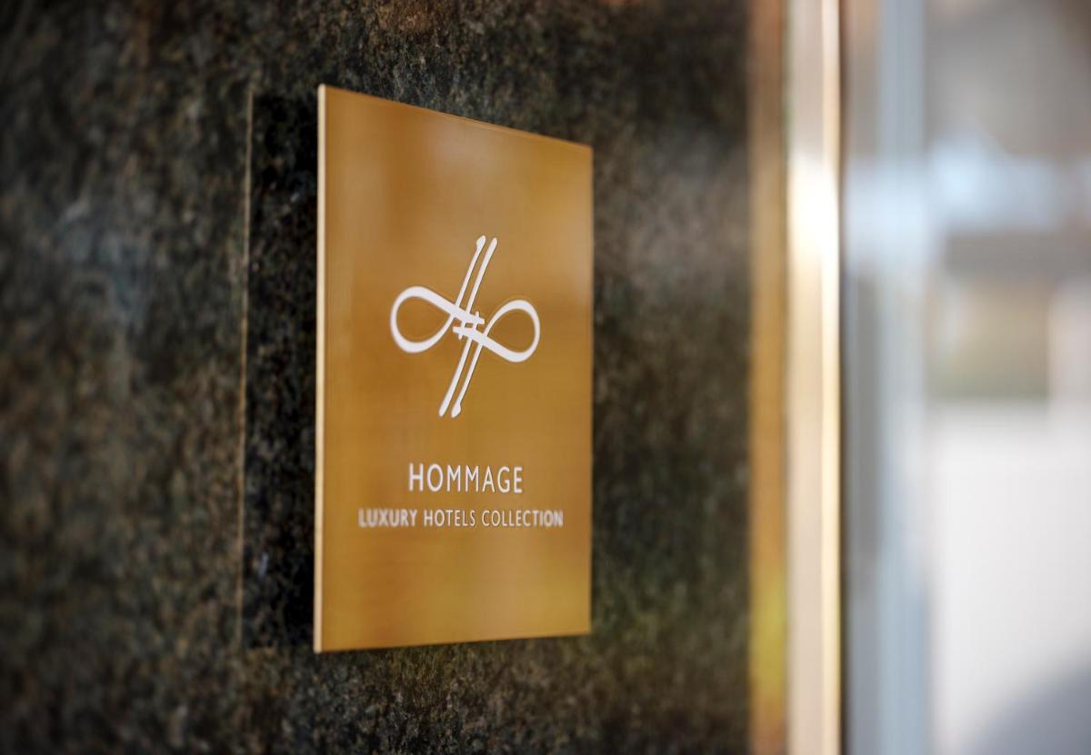 Ein Zertifikat, Auszeichnung, Logo oder anderes Dokument, das in der Unterkunft Parkhotel Bremen – ein Mitglied der Hommage Luxury Hotels Collection ausgestellt ist