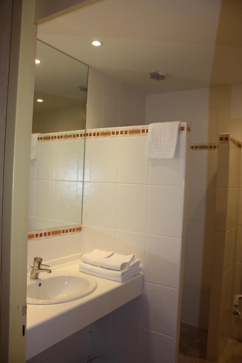 Salle de bains dans l'établissement Hotel le Chalet