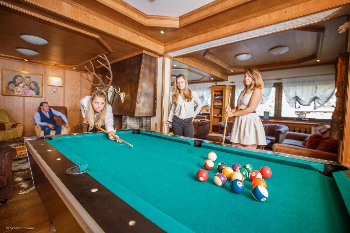 Billard dans l'établissement Hôtel Macchi Restaurant & Spa
