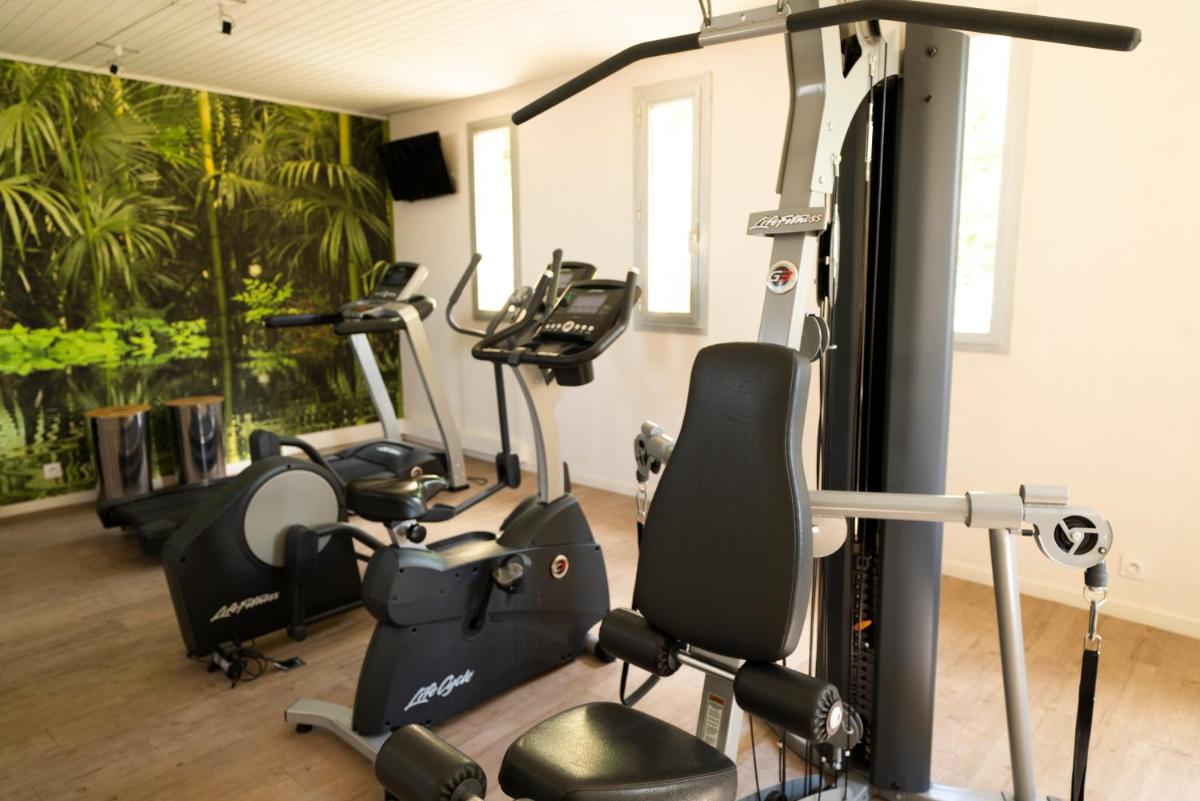 Salle ou équipements de sports de l'établissement Logis Hotel Restaurant SPA Les Oliviers