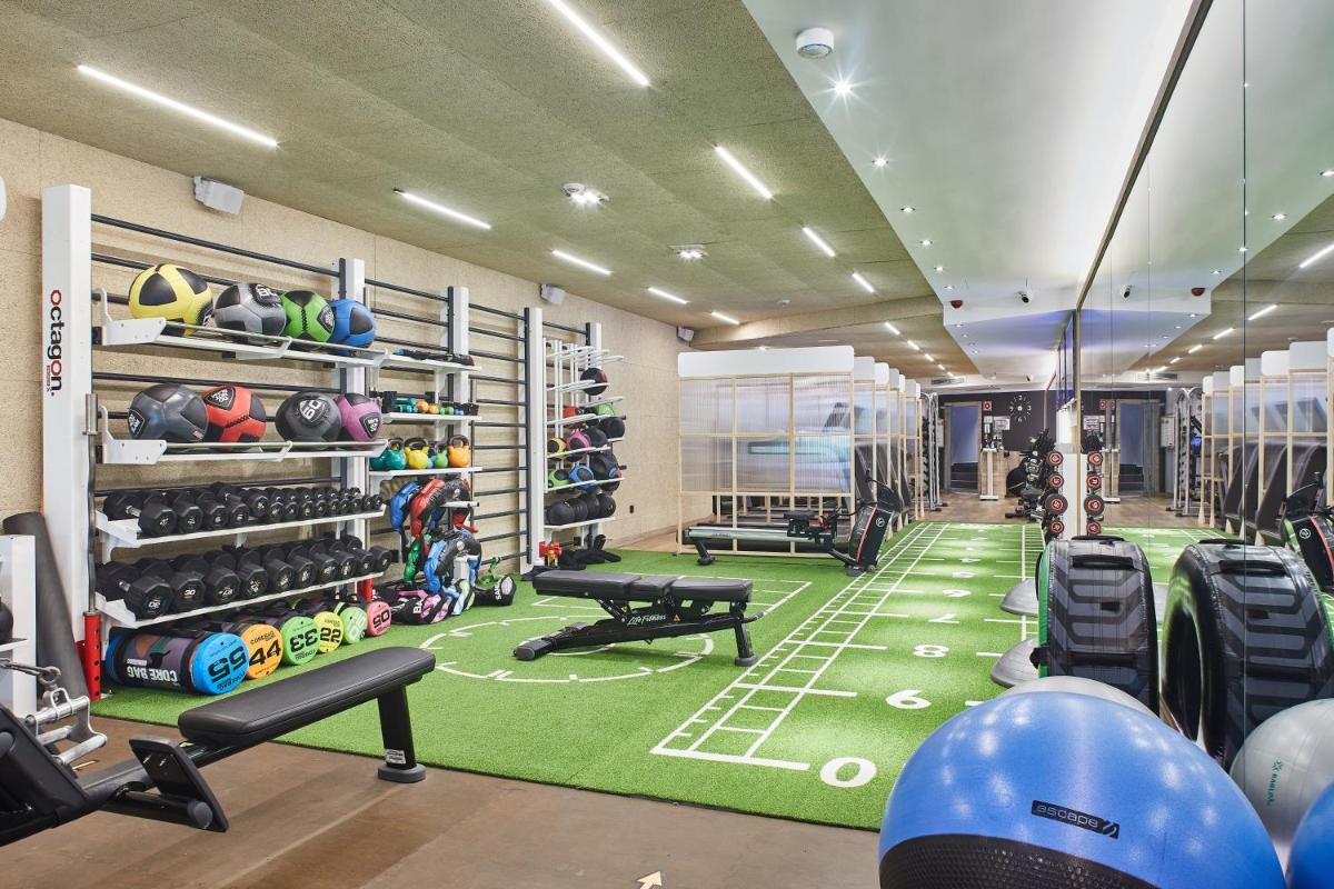 Gimnasio o instalaciones de fitness de Silken Gran hotel Durango