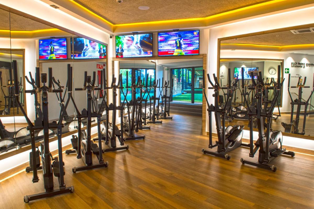 Gimnasio o instalaciones de fitness de Silken Gran hotel Durango